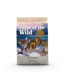 Taste of Wilderness Wetlands visām šķirnēm (cepta pīle) 12,2 kg