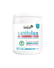 VACO ECO Sanitolux - Bioaktivators notekūdeņu attīrīšanas iekārtām un septiskajām tvertnēm 200 g