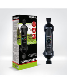 AQUAEL Flow Heater 300 W Plūsmas sildītājs, kas aprīkots ar inteliģento jaudas izvēles tehnoloģiju Smart Heating System.