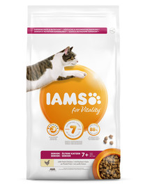 IAMS For Vitality sausā kaķu barība, dažādas garšas, 100 g, gados vecākiem kaķiem / kastrētiem kaķiem / kaķiem, kuriem veidojas spalvu kamoliņi
