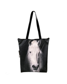 FERA Klasiska iepirkumu soma, balts zirgs