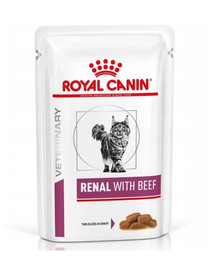 ROYAL CANIN Cat Renal Beef 12x85 g