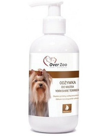 OVER ZOO Spalvas kondicionieris Jorkšīras terjeriem 240ml