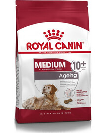 ROYAL CANIN Medium Ageing 10+ 30 kg (2 x 15 kg) sausas maistas brandiems šunims po 10 metų, vidutinių veislių