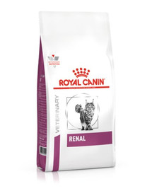 ROYAL CANIN Renal Feline 4 kg sausas maistas + šlapias maistas Renal Feline Chicken 12 x 85g