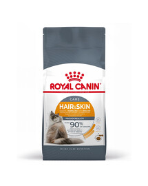 ROYAL CANIN Hair&Skin Care 10 kg + mitrā barība želejā Intense Beauty 12 x 85 g