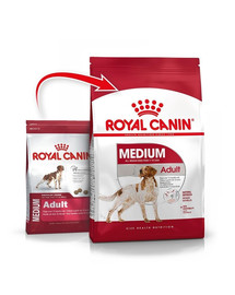 ROYAL CANIN Medium Adult 30 kg (2 x 15 kg) sausas maistas suaugusių vidutinių veislių šunims