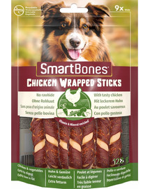SmartBones Chicken Wrap Sticks mini maziem šķirņu suņiem ar vistas gaļu