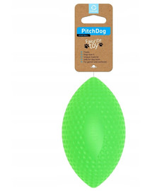 PULLER Pitch Dog sport ball green regbio bumba suņiem, zaļa, 9 cm x 14 cm