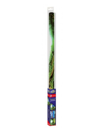 AQUA NOVA Divpusējs akvārija fons L 150x60cm augi / okeāns