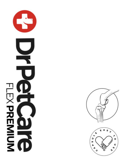 DR PETCARE Flex Premium Locītavu papildinājums suņiem un kaķiem 60 kapsulas.