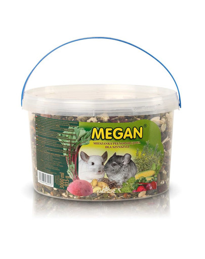 MEGAN Šinšillu barība 3l/915g