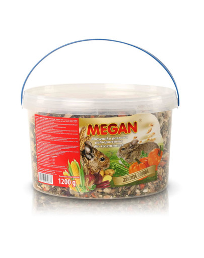 MEGAN Dabīga pārtika degu 3l/1200g