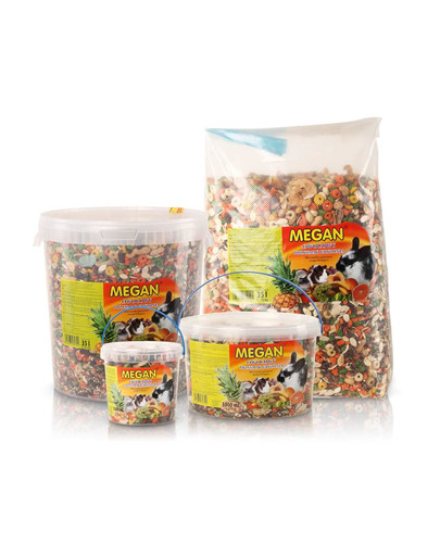MEGAN Augļu kārums grauzējiem 6,5kg