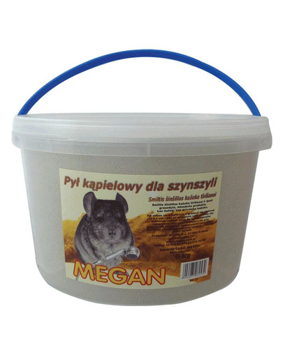 MEGAN Vannas putekļi šinšillām 3l/5kg