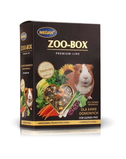 MEGAN Zoo-Box jūrascūciņām 550g, pilnvērtīga formula