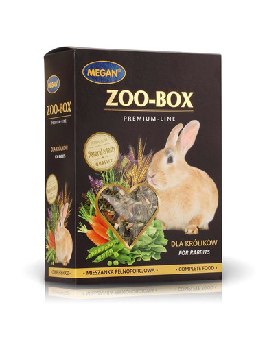 MEGAN Zoo-Box trušiem, 420g, pilnvērtīga formula