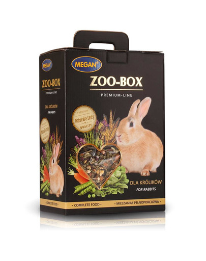 MEGAN Zoo-Box trušiem, 4x420g, pilnvērtīga formula