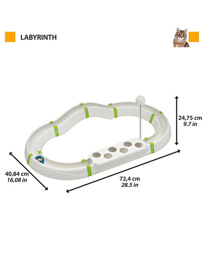 FERPLAST Labyrinth rotaļlieta kaķiem