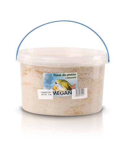 MEGAN Smėlis su mineralais paukščiams 3l/5kg