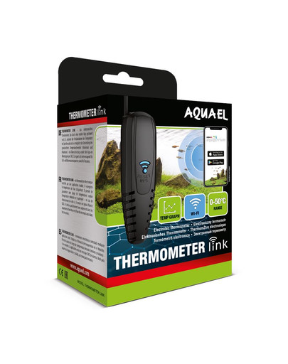 AQUAEL termometrs Link elektroniskais termometrs, pārvaldīšana ar aplikāciju