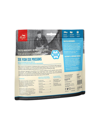ORIJEN FD Treats Six Fish Dog 42.5g