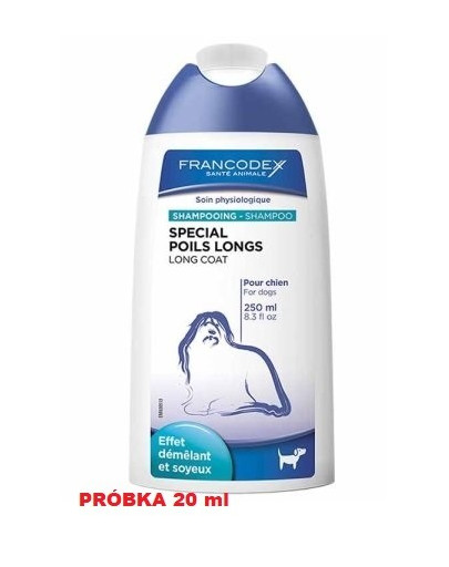 FRANCODEX šampūns 20 ml garai spalvai/kažokam