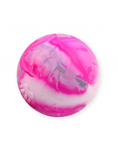 PET NOVA DOG LIFE STYLE Pilnvērtīga peldoša bumba 8 cm, daudzkrāsaina, vaniļas aromāts
