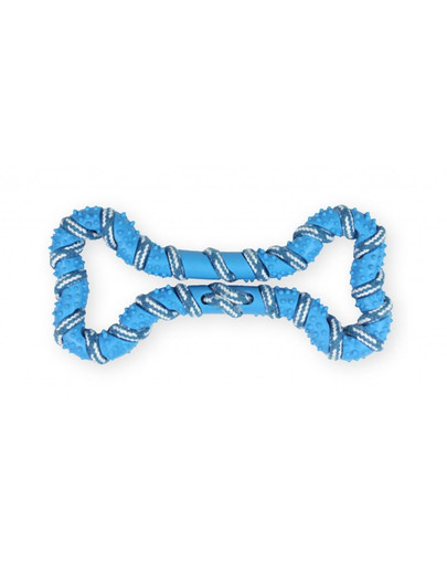 PET NOVA DOG LIFE STYLE Virve - suņa kauls 20cm, zila, piparmētru smarža