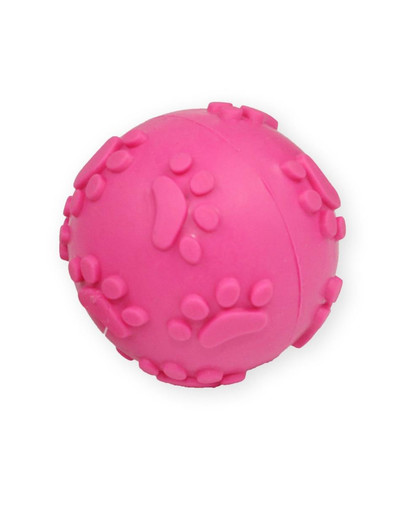 PET NOVA DOG LIFE STYLE bumba 6 cm ar skaņu, rozā, piparmētru smarža