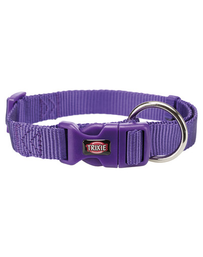 TRIXIE Kakla siksna Premium, XXS–XS: 15–25 cm/10 mm, violetā krāsā