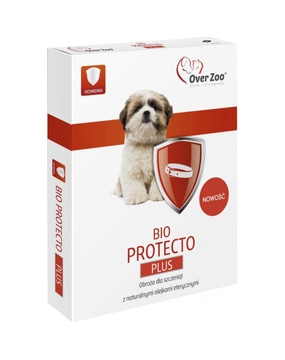 OVER ZOO Bio Protecto Plus 35 cm Kucēnu kopšanas un aizsardzības kakla siksna