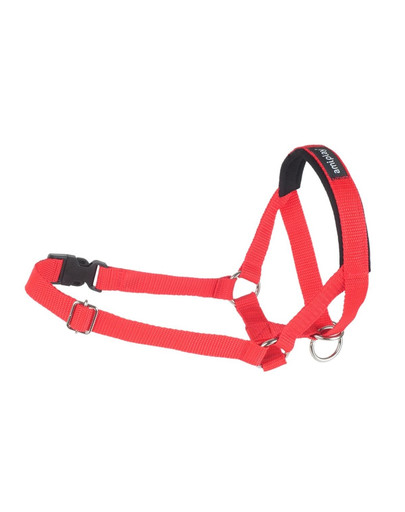 AMIPLAY Postroj pro psy nylonový pro Halter n5 rotweiller 2 cm červený