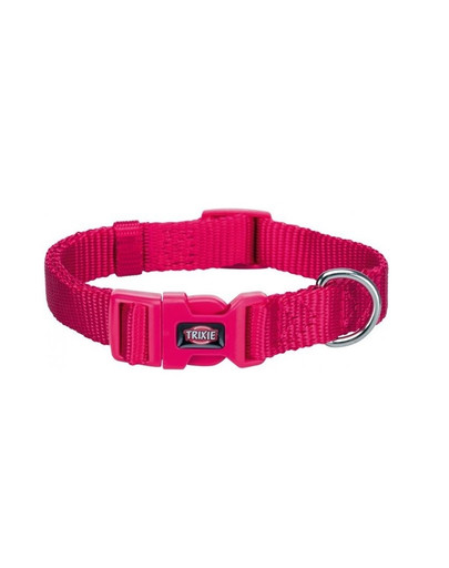 TRIXIE Kakla siksna Premium, S–M: 30–45 cm/15 mm, fuksiju krāsā