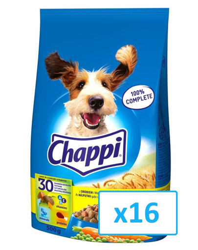 CHAPPI drůběž 0.5 kg x16