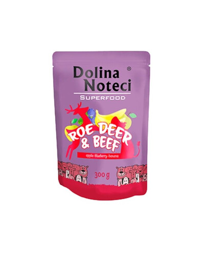 DOLINA NOTECI SuperFood Sarna i wołowina 300 g