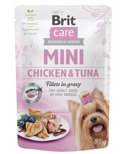 BRIT Care Mini 85 g mitrā barība mazo šķirņu suņiem