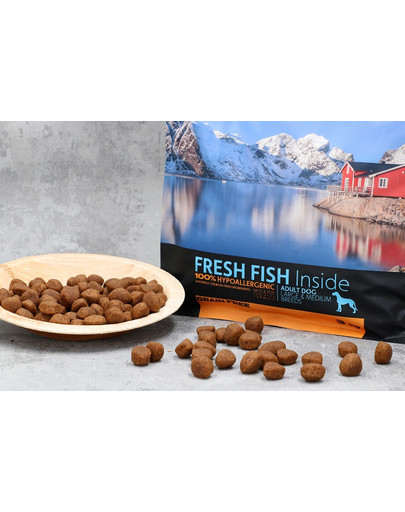 DR PETCARE Country&Nature Ocean White Fish Recipe 9 kg barība vidēju un lielu šķirņu suņiem Baltās jūras zivis