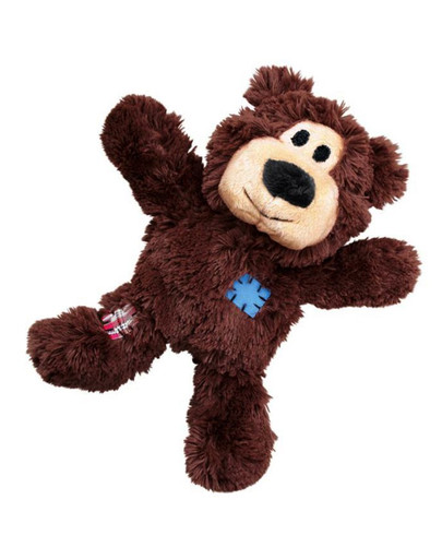 KONG Knots Wild Bear Assorted rotaļlieta suņiem lācis XL