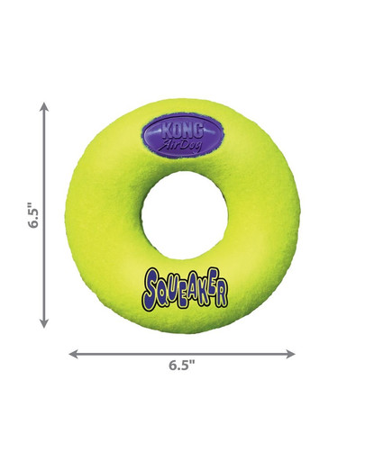 KONG Rotaļlieta Squeaker Donut medium 12 cm
