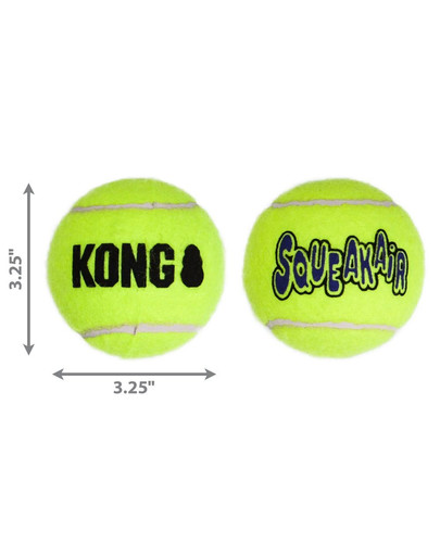 KONG tenisa bumbiņas, lielas, 2 gab. 8 cm