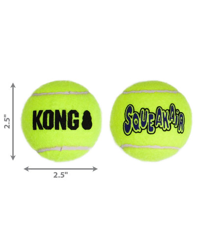 KONG SqueakAir Balls (6pack) pīkstošas bumbiņas suņiem