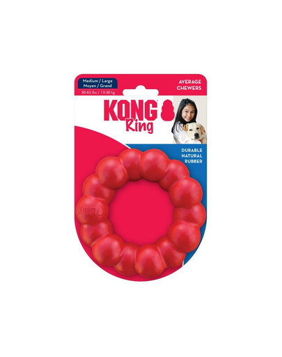 KONG Ring L- rotaļlieta vilkšanai