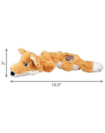 KONG Knots Scrunch Fox rotaļlieta suņiem lapsa S / M