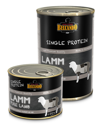 BELCANDO Single Protein Jēra gaļa Monoproteīnu barība suņiem 6 x 200g