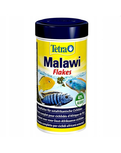 TETRA Malawi Flakes 250 ml barība cichlidiem un dekoratīvajām zivīm