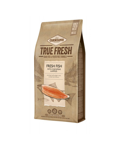 CARNILOVE True Fresh zivju barība suņiem 4 kg