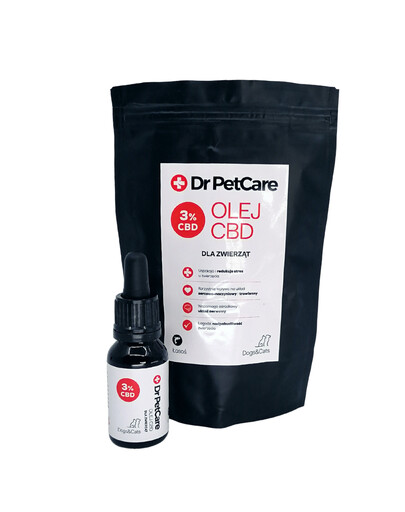 DR PETCARE CBD Laša eļļa 3% dzīvniekiem 15 ml