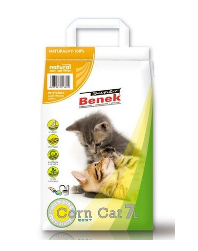 BENEK Super kukurūzas kaķu pakaiši 6 L