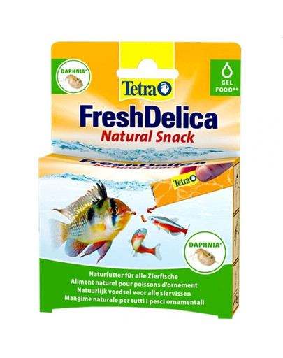 TETRA FreshDelica Daphnia 48 g Daphnia gel barība zivīm